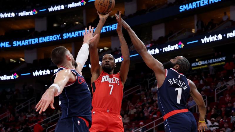 杰伦·约翰逊成老鹰队史常规赛首位单场拿15+15+15球员